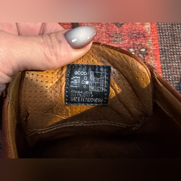 🔥 FINAL SALE 🔥
ECCO LOW TOP LEATHER SNEAKER 12 46 - Picture 8 of 9